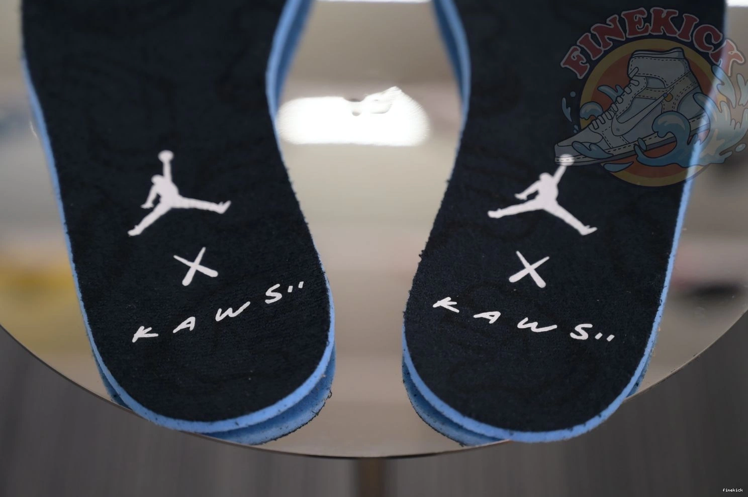 black kaws Jordan Air 4 Jordan 0217